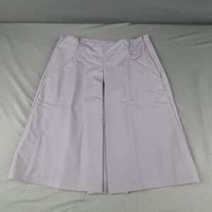 Zara‎ Womens Skirt Medium Gray Office Single Pleat A Line Minimal Capsule Basic